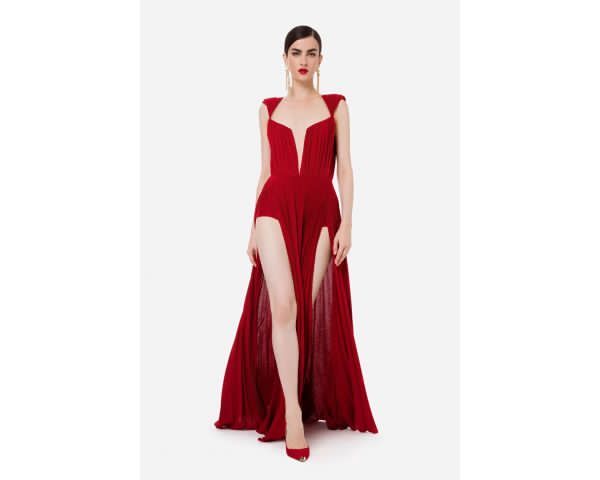 Abito Red Carpet Elisabetta Franchi-collana