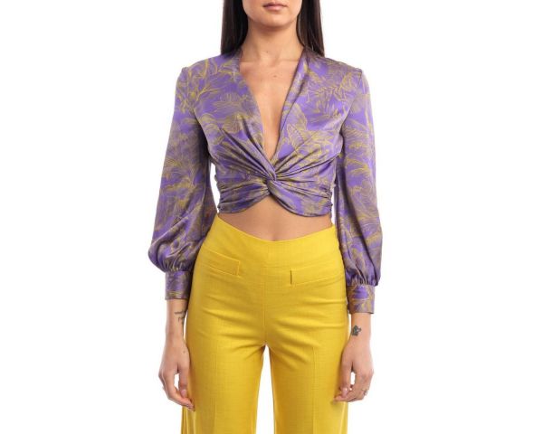 Blusa Simona Corsellini crop