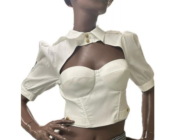 Camicia Crop Elisabetta Franchi-46