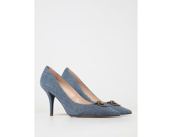 Decolletè Pinko in denim-56