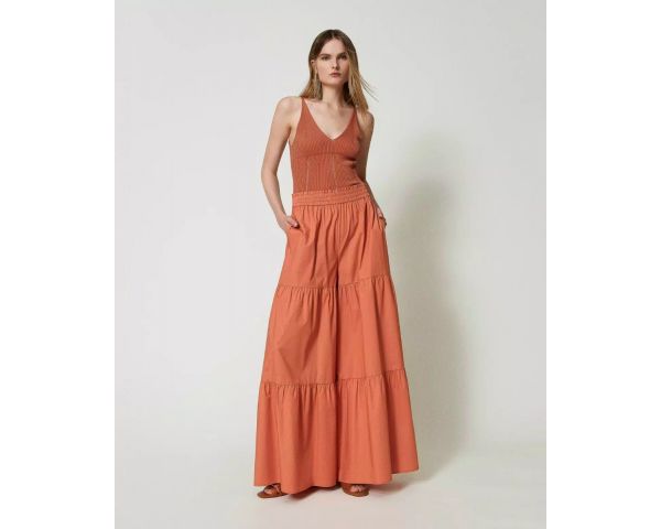 Pantalone Wide leg Twin Set-12