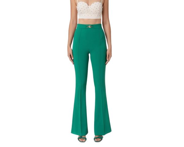 Pantalone Elisabetta Franchi-smeraldo