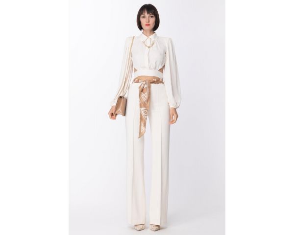 Pantalone retto Elisabetta Franchi-077