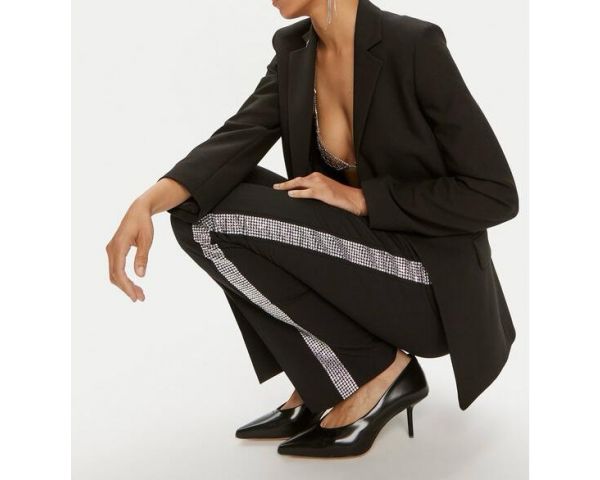 Pantalone Pinko con strass.