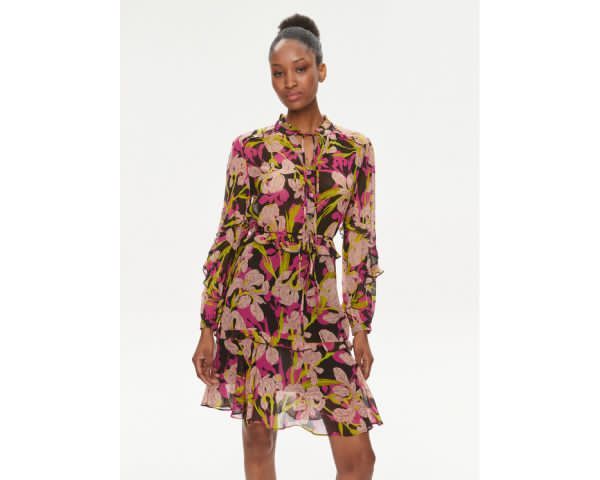Abito Pinko fiori-023