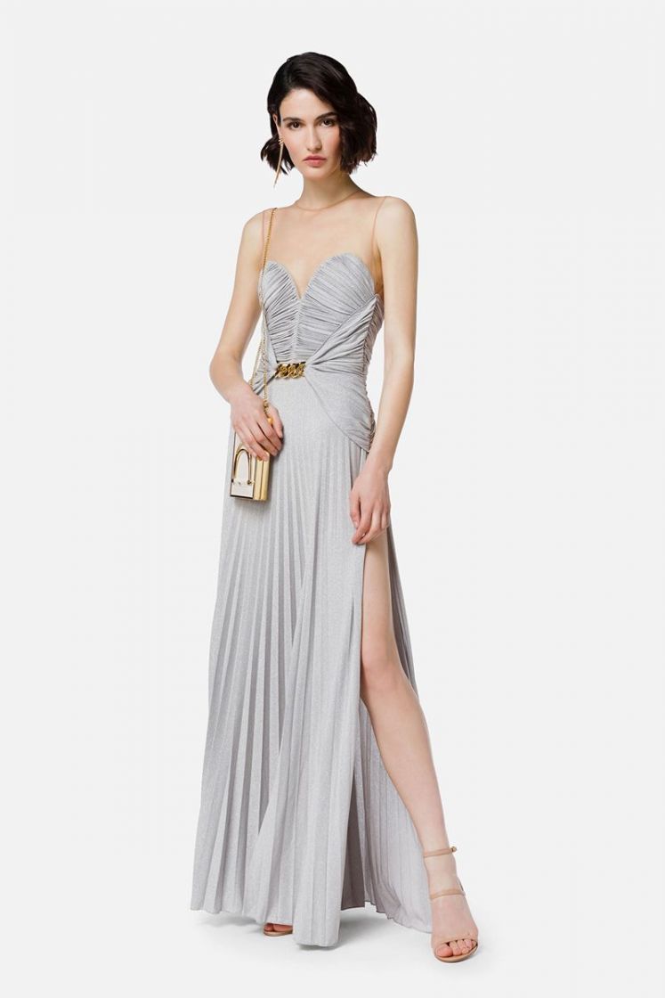 Abito Red Carpet viola Elisabetta Franchi