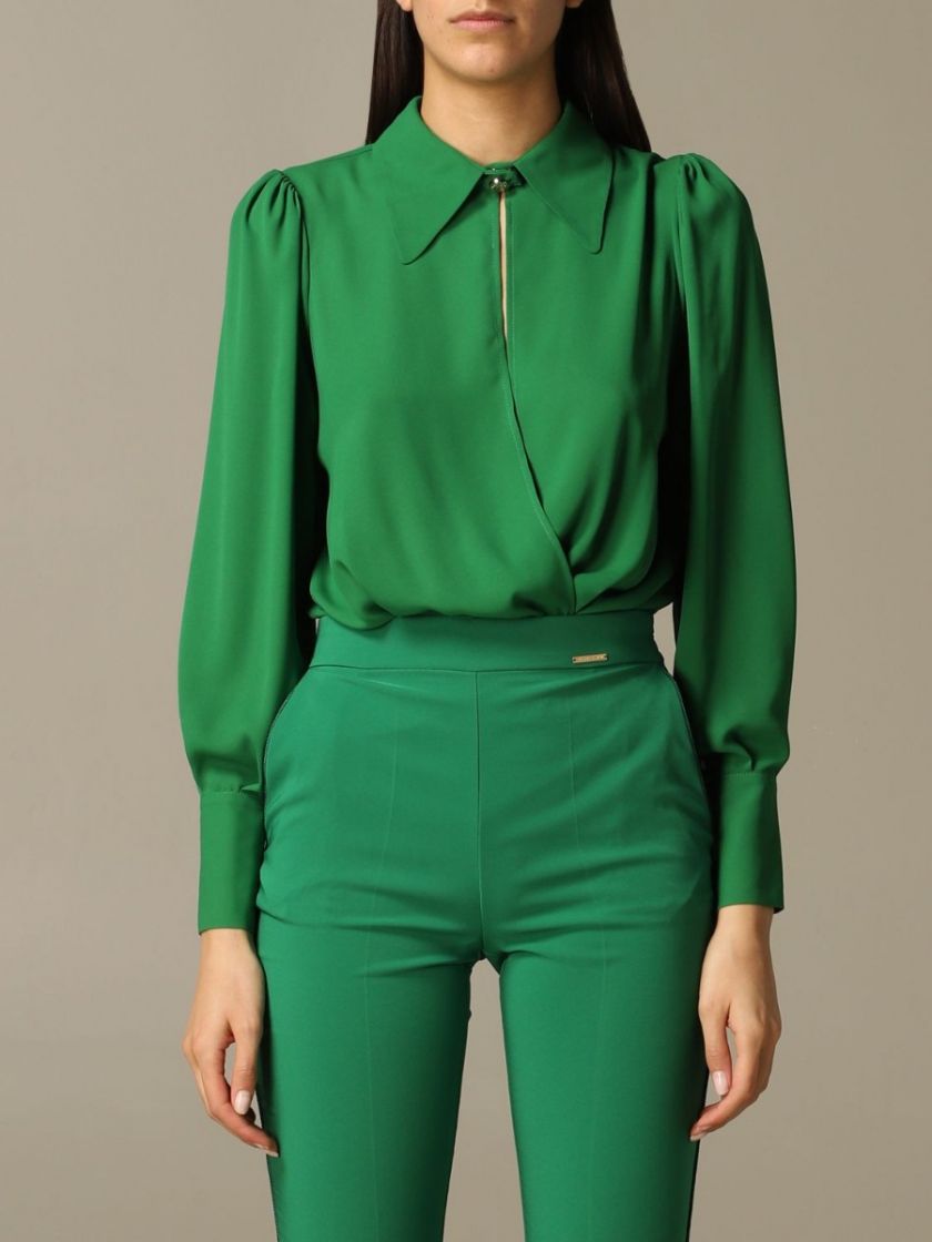 camicia nera elisabetta franchi