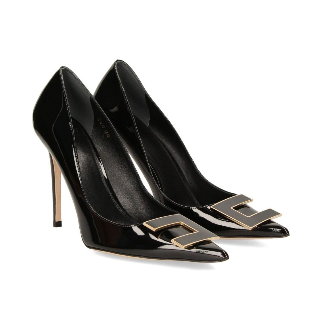 Decollet Elisabetta Franchi vernice Vogue