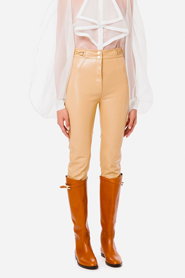 Pantalone ecopelle Elisabetta Franchi