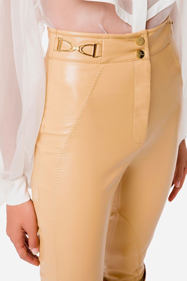 Pantalone ecopelle Elisabetta Franchi