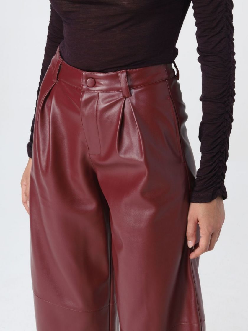 Pantalone ecopelle Twin Set 01