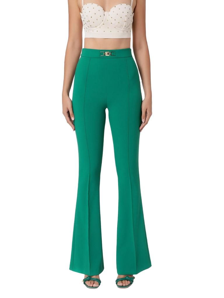 Pantalone verde elisabetta franchi top