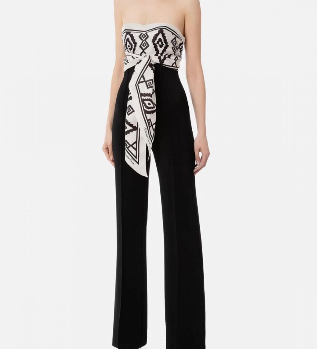 Tuta Elisabetta Franchi foulard